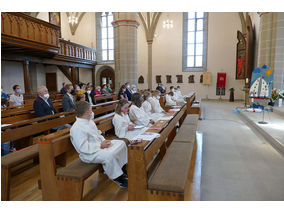 Dankgottesdienst der Kommunionkinder (Foto: Karl-Franz Thiede)